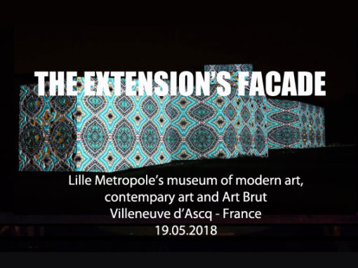 Mapping Monumental – Musée le LAM de VILLENEUVE D’ASCQ – Mai 2018