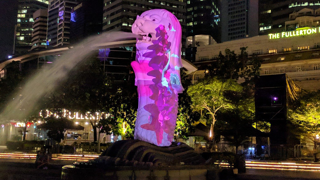 Merlion Park de Singapour – Janvier 2019