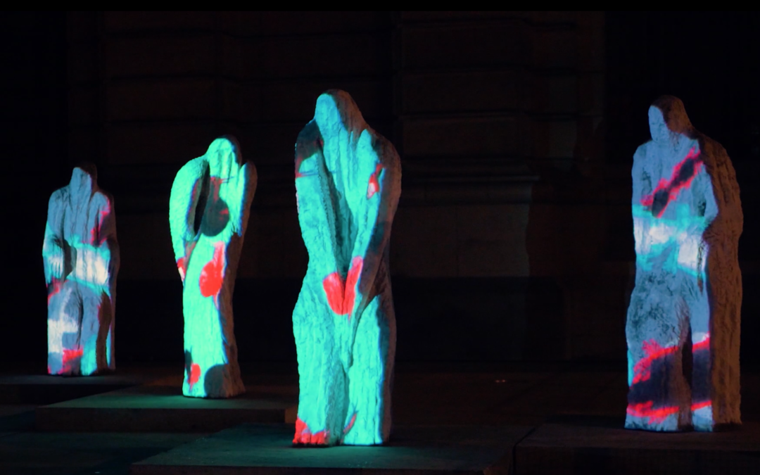 Statues Eugène Dodeigne du palais des Beaux Arts de Lille – Mars 2019
