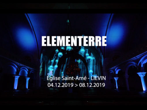 Mapping Immersif – Eglise Saint-Amé, Liévin – France – décembre 2019