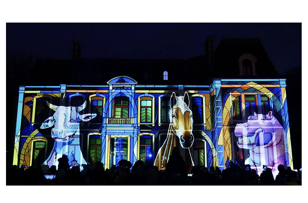 Si Roncq m’était contée, Hôtel de ville, Roncq, France, décembre 2023
