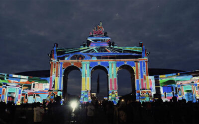 DOOM SCROLL ODYSSEY, Arcades du Cinquantenaire, Bruxelles, Belgique – février 2024